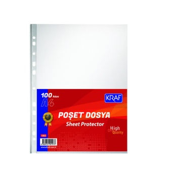 Kraf Şeffaf Dosya