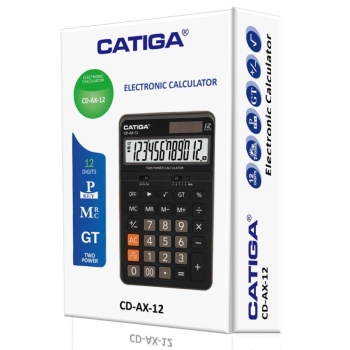 Catiga CD-AX12 Masaüstü 12 Hane Hesap Makinesi